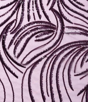 Purple Colored Lace Fabric — art. 2000000317526
